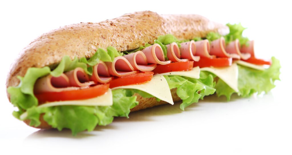 Fresh and tasty sandwich